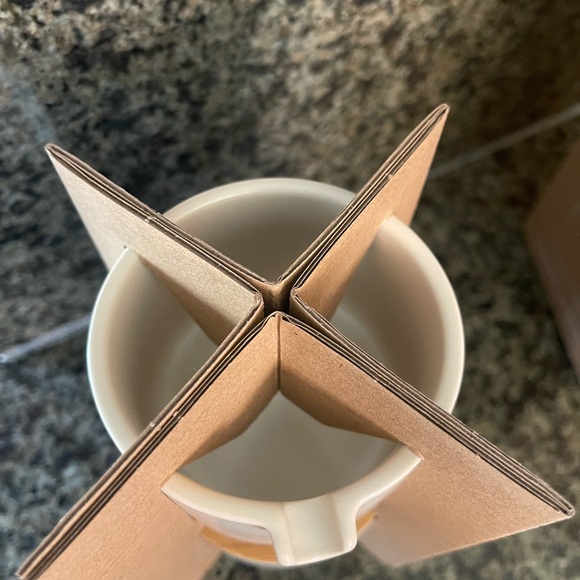 Nespresso Cream and Tan Ceramic Sugar and Creamer Set - Picture 5 of 6